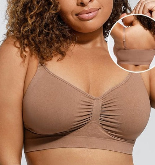 Women’s Wireless Seamless Cami Bra – Wire Free, No Underwire, Everyday Comfort